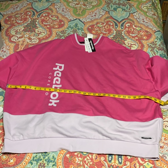 Woman’s sweatshirt- Core I By Reebok NWt -Size 4X - Picture 8 of 11